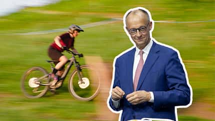 Friedrich Merz Mountainbike 