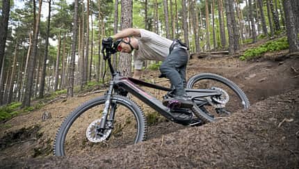 Verspieltes Bike mit Shimano-Motor