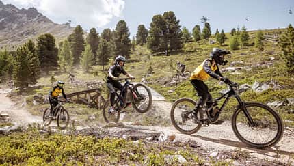 Neuer EasyRide Trailpark eröffnet in Nauders