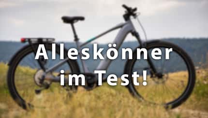 Trekking-E-Bikes in der großen Test-Übersicht!