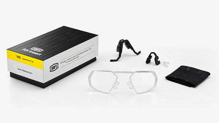 Set mit Brillenclip von 100%