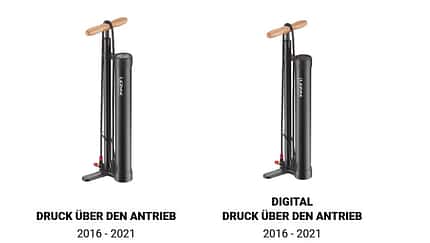 Zwei Standpumpen von Lezyne Zwei Standpumpen von Lezyne