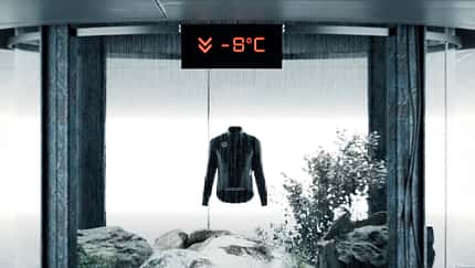 Gobik Superarmour Radjacke in der Kältekammer