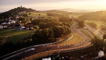 Rad am Ring Gravel Race: Blick auf die Rennstrecke Rad am Ring Gravel Race: Blick auf die Rennstrecke