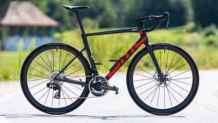 Rennrad,BMC Teammachine SLR01,ROADBIKE Test,Seitenansicht