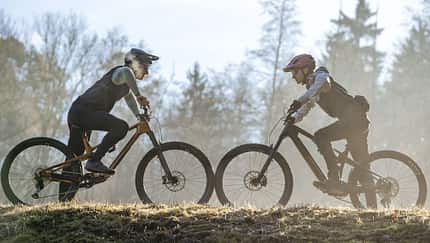 Das Familienduell: Light-Ebike vs. Bio-Bike.