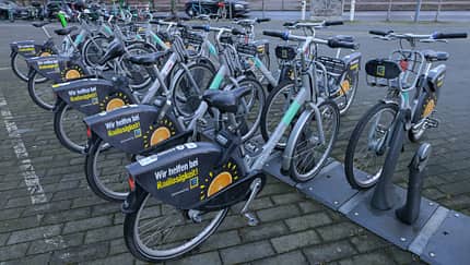 Nextbikes in Berlin Nextbikes in Berlin