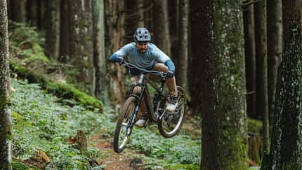 Das Norco Sight VLT TQ auf dem Trail. Das Norco Sight VLT TQ auf dem Trail.