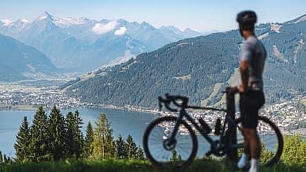 Zell am See-Kaprun,Bike,Aussicht,Rennradfahrer