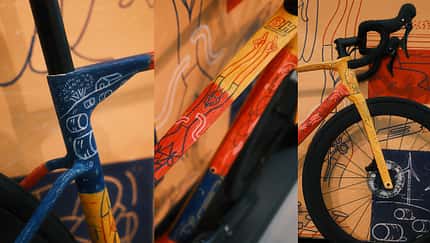 BH x Artist,Rennrad SL1,Künstler Joshua Joren,Collage BH x Artist,Rennrad SL1,Künstler Joshua Joren,Collage