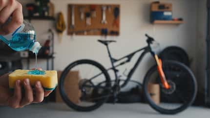 Wird mein Fahrrad auch mit Spüli sauber?