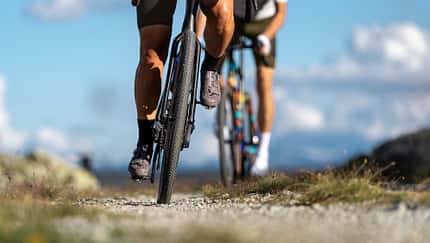 Schaltgruppe Shimano GRX,dynamisches Actionfoto Schaltgruppe Shimano GRX,dynamisches Actionfoto