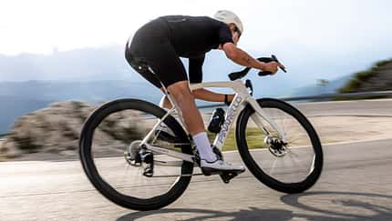Pinarello Dogma X in den Dolomiten Pinarello Dogma X in den Dolomiten