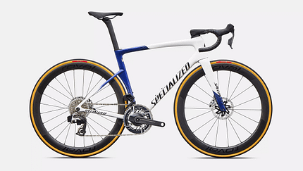 Specialized S-Level Tarmac SL9 vor weiß Specialized S-Level Tarmac SL9 vor weiß