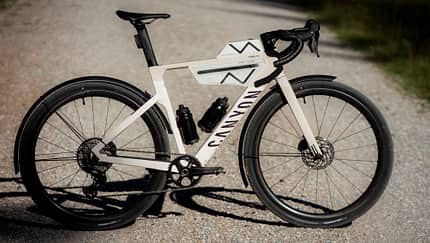 Cyclite x Canyon,Midloader,Matching Top Tube Bag,Seitenansicht am Canyon Grail Cyclite x Canyon,Midloader,Matching Top Tube Bag,Seitenansicht am Canyon Grail