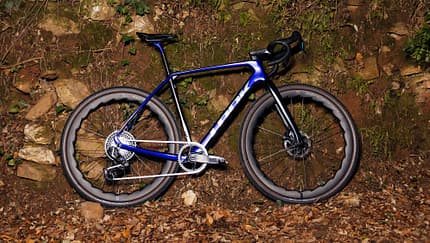 Look G85 Cezal RS,Gravelbike,Hypershift Blue,Seitenansicht Look G85 Cezal RS,Gravelbike,Hypershift Blue,Seitenansicht