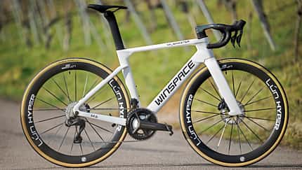 ROADBIKE Test,Winspace Milemster M6,Rennrad,Seitenansicht ROADBIKE Test,Winspace Milemster M6,Rennrad,Seitenansicht