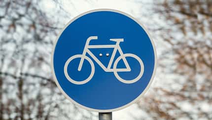 Radweg Schild Radweg Schild