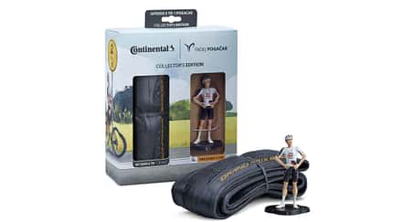 Collector's Edition Continental Grand Prix 5000 S TR,Tadej Pogacar,Reifen und Sammlerfigur Collector's Edition Continental Grand Prix 5000 S TR,Tadej Pogacar,Reifen und Sammlerfigur