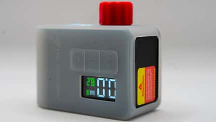 Mini E-Pumpe Hutchinson FlashAir,Gesamtansicht Mini E-Pumpe Hutchinson FlashAir,Gesamtansicht