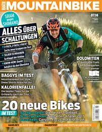 MB MOUNTAINBIKE 07/16 Heft-Cover