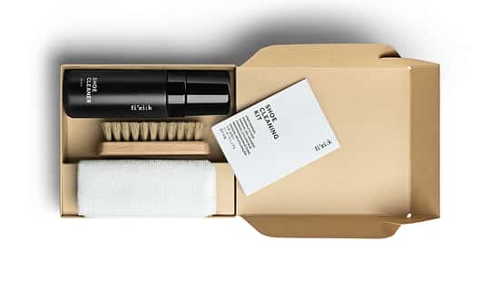 Das neue Schuhreiniger-Set von Fizik