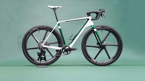 Bike Ahead The Superfast,Gravelbike,Studio,Deep Green,Seitenansicht