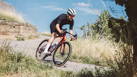 Specialized S-Works Tarmac SL9,Rennrad,ROADBIKE Test,Actionfoto bergab