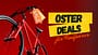 Collage Fahrrad und Text Oster Deals 