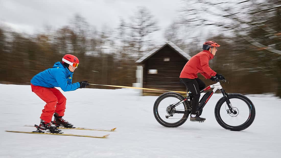 Radfahren bei Eis und Schnee: die besten Tipps der Bike-Experten