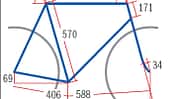 RB Cervelo RS Force Geometrie