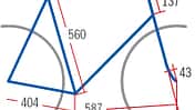 RB Rennrad Felt F3 Geometrie