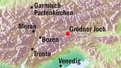RB Traumpass Grödner Joch Karte