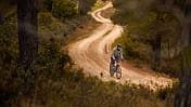 Gravelbiker, Staubstraße, Freiheit, Natur