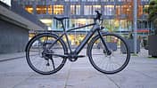 E-Urbanbike Decathlon Elops LD 500 E HF Draufsicht von rechts