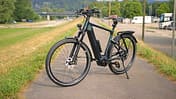 Trekking E-Bike Rose Mayor Plus 4 in schwarz