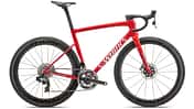 Specialized,Taramc SL8,Rennrad,Seitenansicht,Gloss Red Sky + Fiery Red Strata