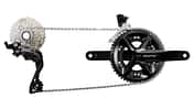 Schaltgruppe,Detail,Shimano 105,Gesamtansicht Schaltgruppe,Detail,Shimano 105,Gesamtansicht