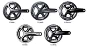 Die von der Inspektion betroffenen Rennradkurbeln von Shimano auf einen Blick.
