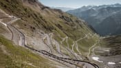 Legendär: die Nordauffahrt des Stilfser Joch mit ihren 48 Serpentinen