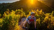 Sonnenuntergang in Finale Ligure 