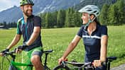 So klappt Radfahren mit dem Partner