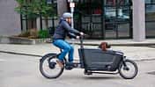 E-Cargobike Tenways Cargo One Action