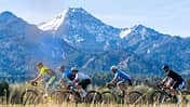 Alpenkulisse beim Wörthersee Gravel Race