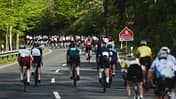 Teilnehmende des Radrennens Skoda Velotour Eschborn-Frankfurt am Feldberg