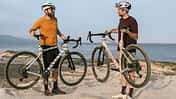 Gravel Camp Calabardina 02/2024,Alu vs Carbon, Räder anheben