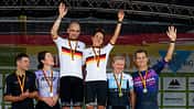 Gravelbike DM 2024 Siegerpodest