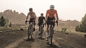 Crosshill,Gravelbike;Acrtion,drei Fahrer