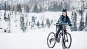 Fahrradfahren im Winter macht glücklich