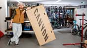 Unboxing Versenderbike Canyon Werkstatt
